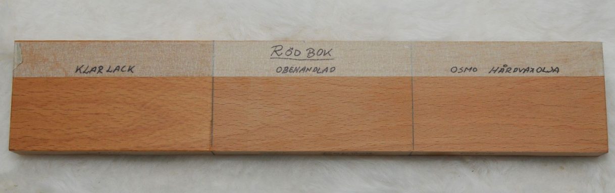 Rödbok - Ytbehandling möbler