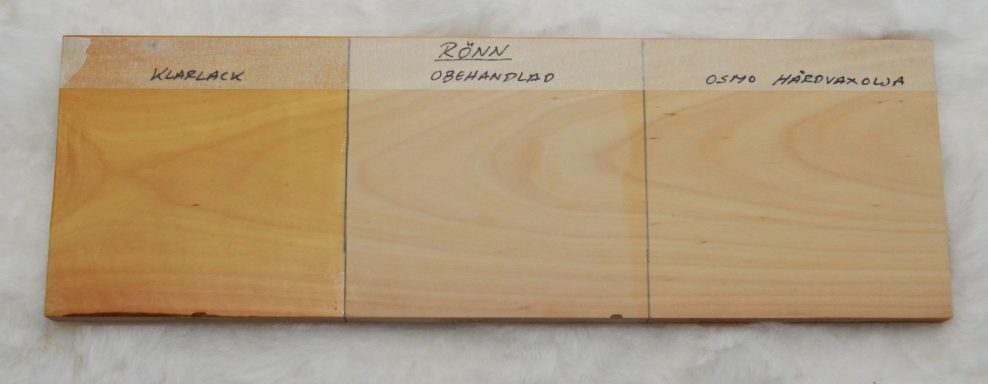 Rönn - Ytbehandling möbler
