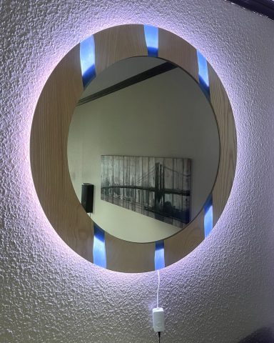 Spegel Klarälven vardagsrum